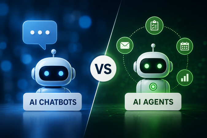 AI Agents vs AI Chatbots: What’s the Difference and Why It Matters