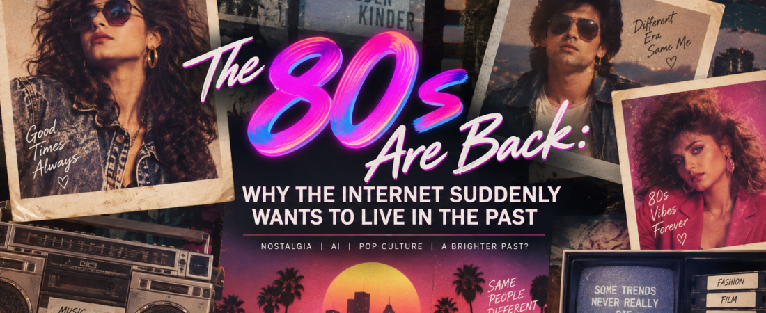 AI-generated 1980s photo trend taking over social media