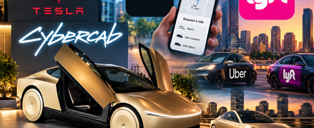 Tesla Cybercab vs Uber and Lyft: How Robotaxis Could Change the Ride-Hailing Industry