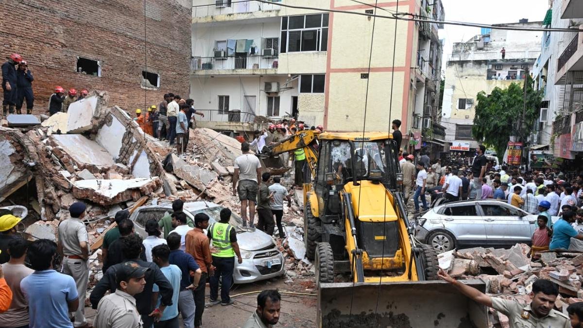 Satya Niketan Building Collapse in Delhi: 6 Dead, 11 Rescued