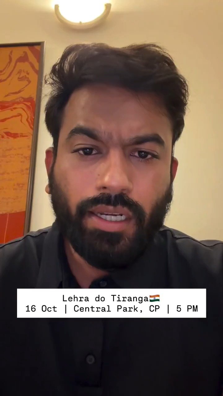 Abhijeet Dipke Calls for Flag March in Delhi After Two CJP Leaders Are Jailed