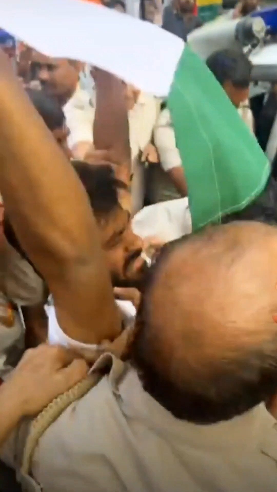 Abhijeet Dipke Detained as Delhi Police Disperse Tiranga March Protests